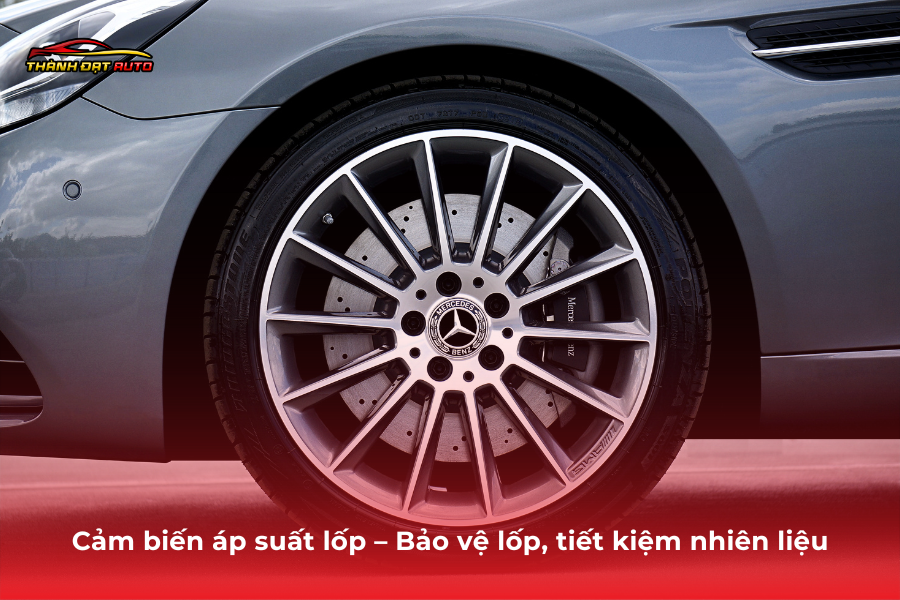 Cảm biến áp suất lốp – Bảo vệ lốp, tiết kiệm nhiên liệu